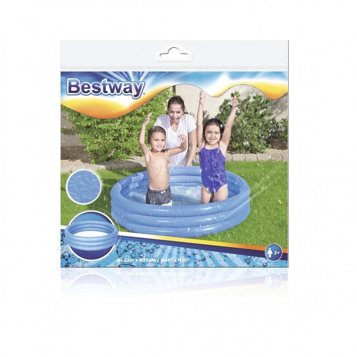 BESTWAY baseinas (skersmuo 122cm), 51025B