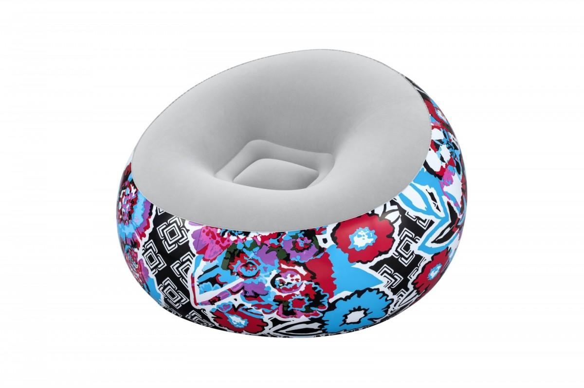 Pripučiamas fotelis Bestway Inflate-A-Chair, 112 x 112 x 66 cm