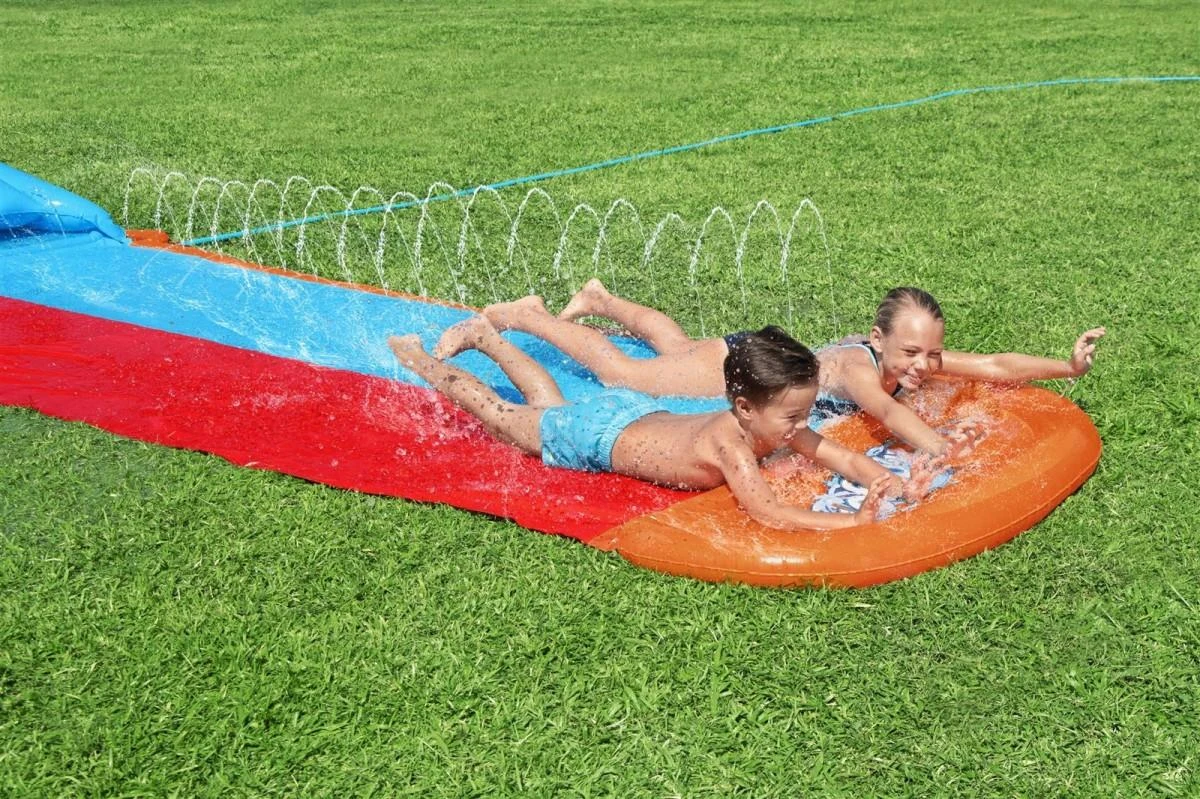 Bestway H2OGO Tsunami Splash Ramp Dviguba vandens čiuožykla