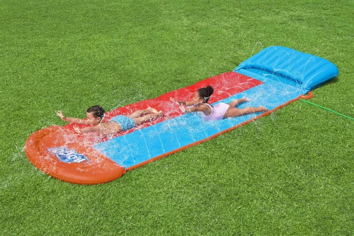 Bestway H2OGO Tsunami Splash Ramp Dviguba vandens čiuožykla