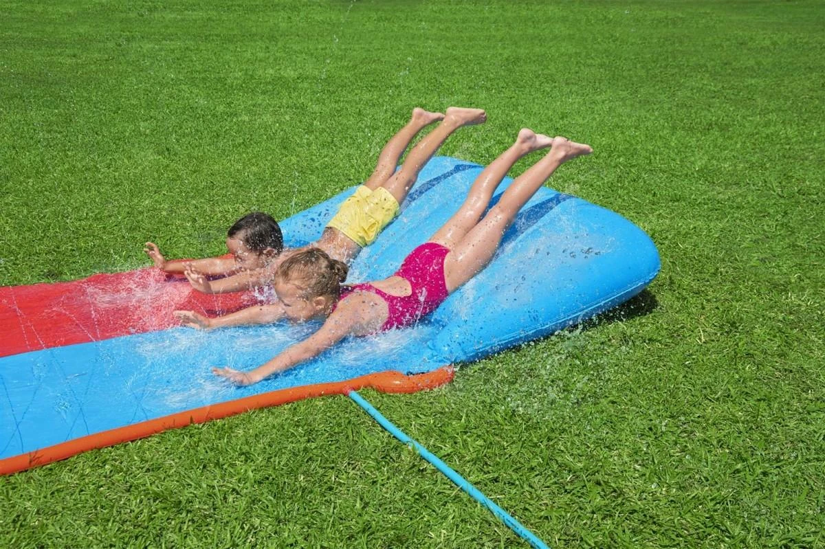 Bestway H2OGO Tsunami Splash Ramp Dviguba vandens čiuožykla