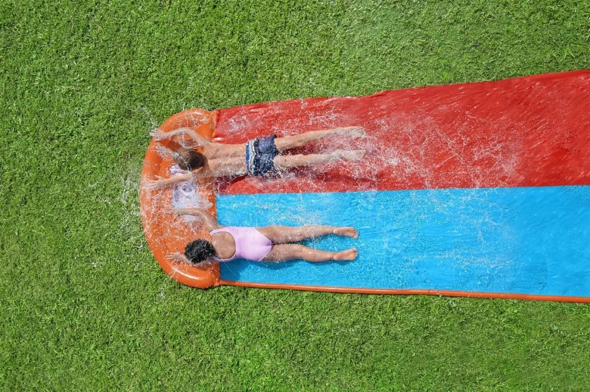 Bestway H2OGO Tsunami Splash Ramp Dviguba vandens čiuožykla
