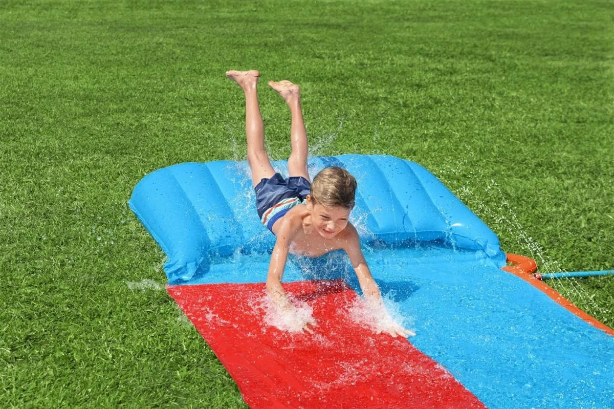 Bestway H2OGO Tsunami Splash Ramp Dviguba vandens čiuožykla