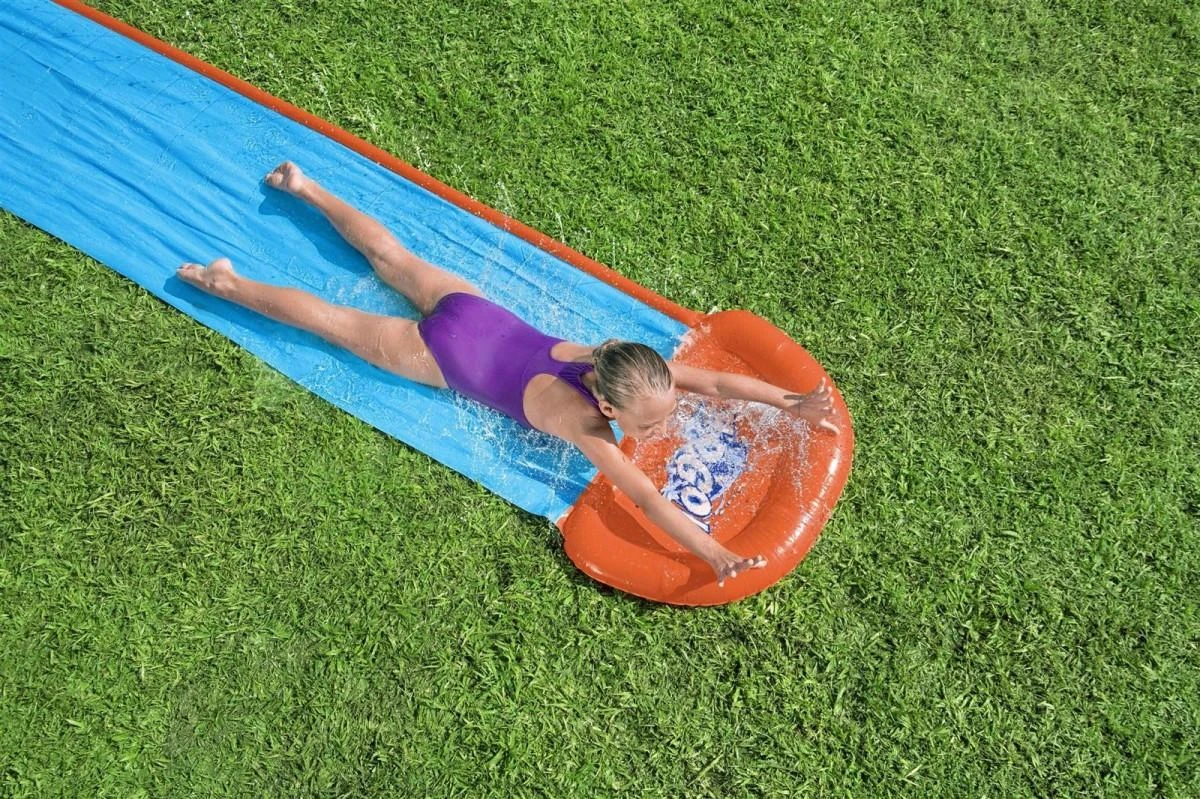 Bestway vienvietė vandens čiuožykla 4,88 m H20 GO! Cunamis 52477