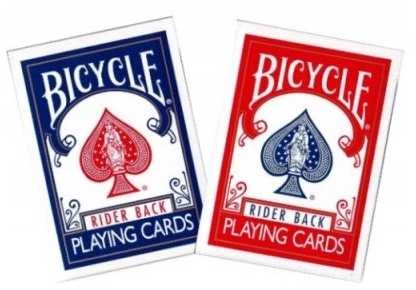 Bicycle Standard Retro 808 Pokerio Kortos (Raudonos)