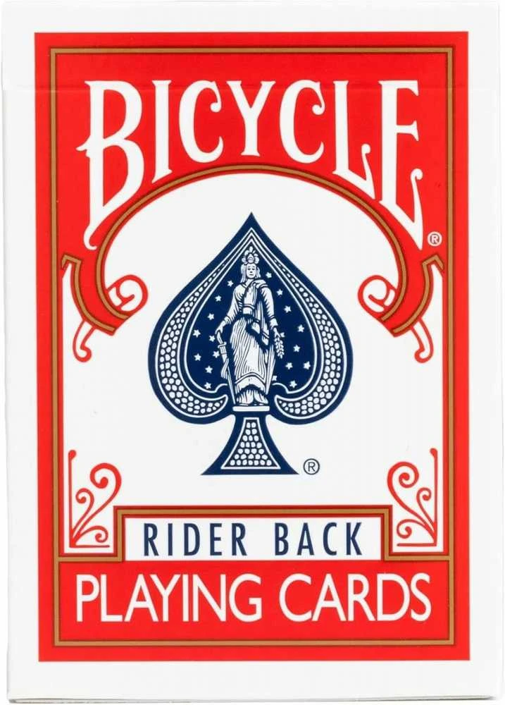 Bicycle Standard Retro 808 Pokerio Kortos (Raudonos)