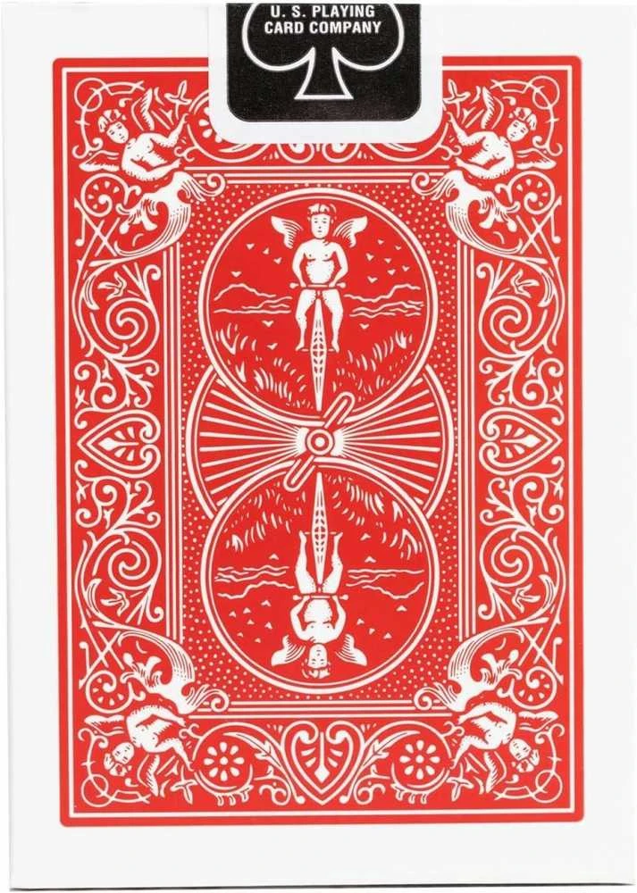 Bicycle Standard Retro 808 Pokerio Kortos (Raudonos)