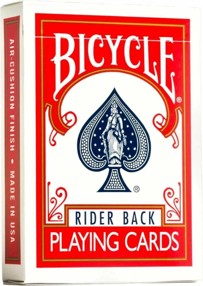 Bicycle Standard Retro 808 Pokerio Kortos (Raudonos)