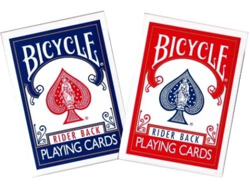 Bicycle Standard Retro 808 Pokerio Kortos (Raudonos)