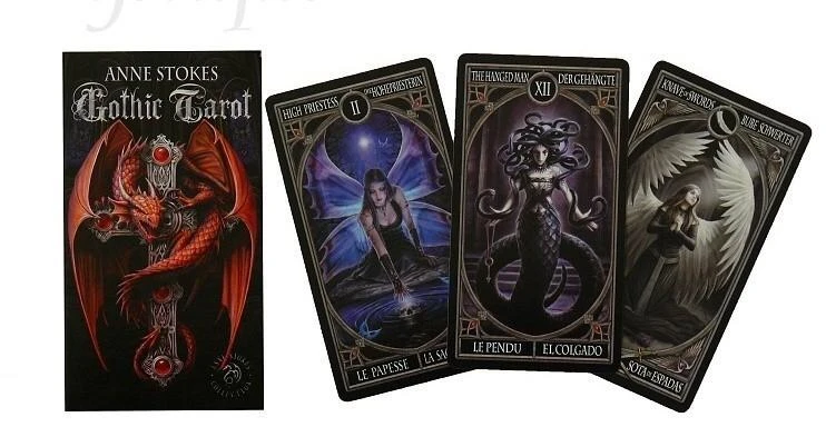 Fournier Anne Stokes gotikinis Taro Kortos
