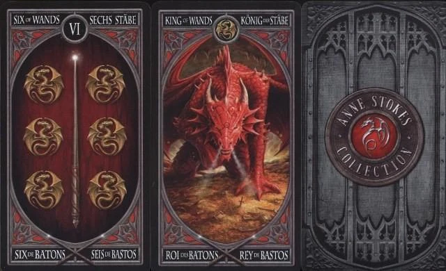Fournier Anne Stokes gotikinis Taro Kortos