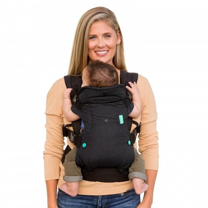Infantino kūdikio nešioklė Flip 4 viename su ergonomine sėdyne, 3,6–14,5kg, 200183-03