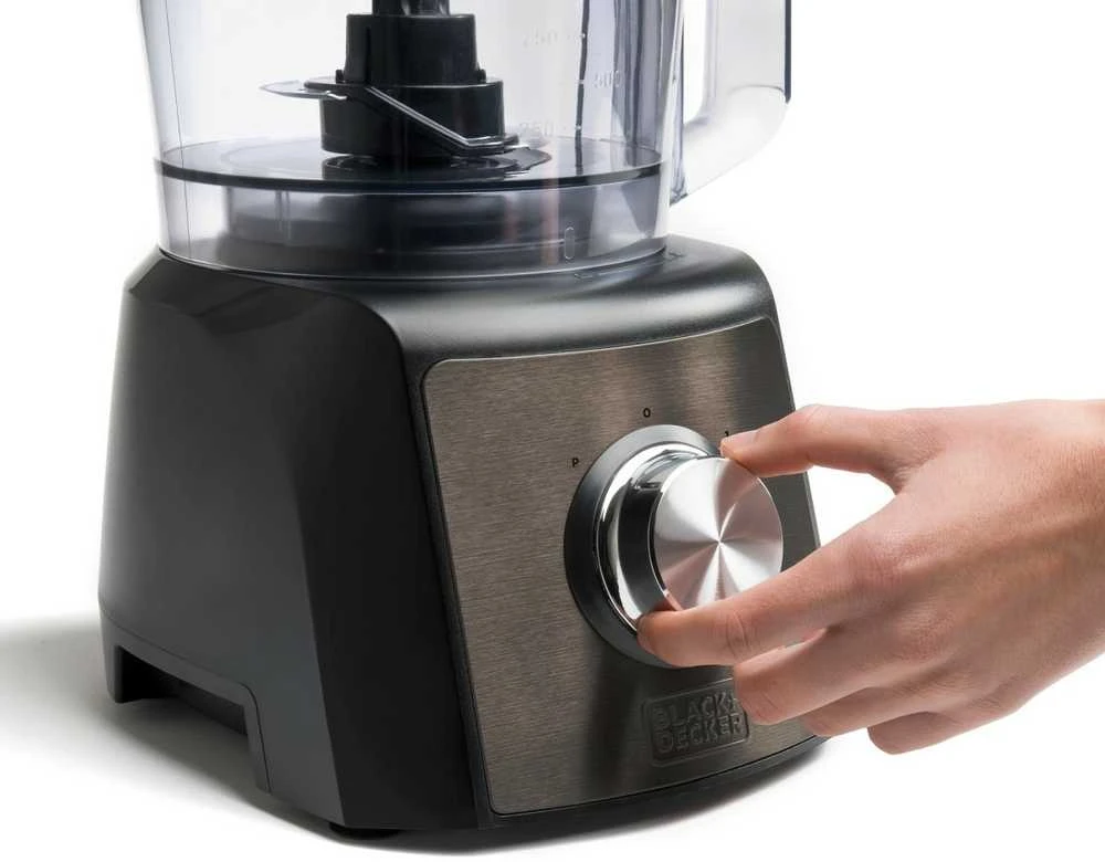 Virtuvinis kombainas Black & Decker juodas+decker Food processor Juodas & Decker BXFPA1200E (1200W)