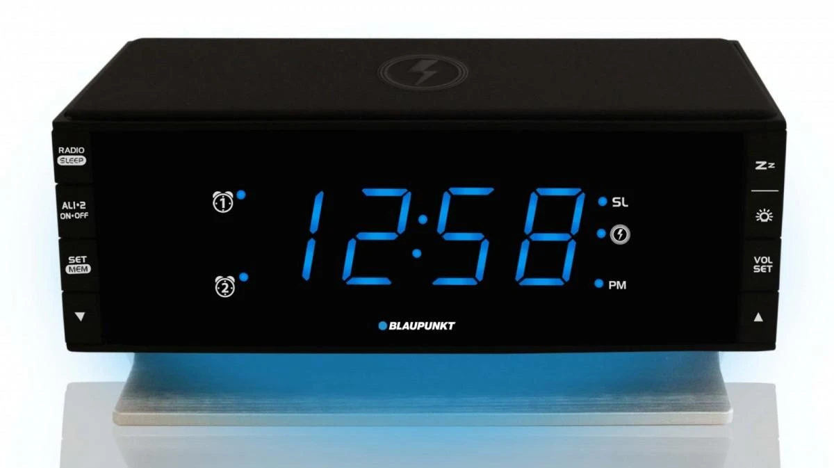 Radijas - Blaupunkt CR55CHARGE Skaitmeninis Laikrodis Juodas