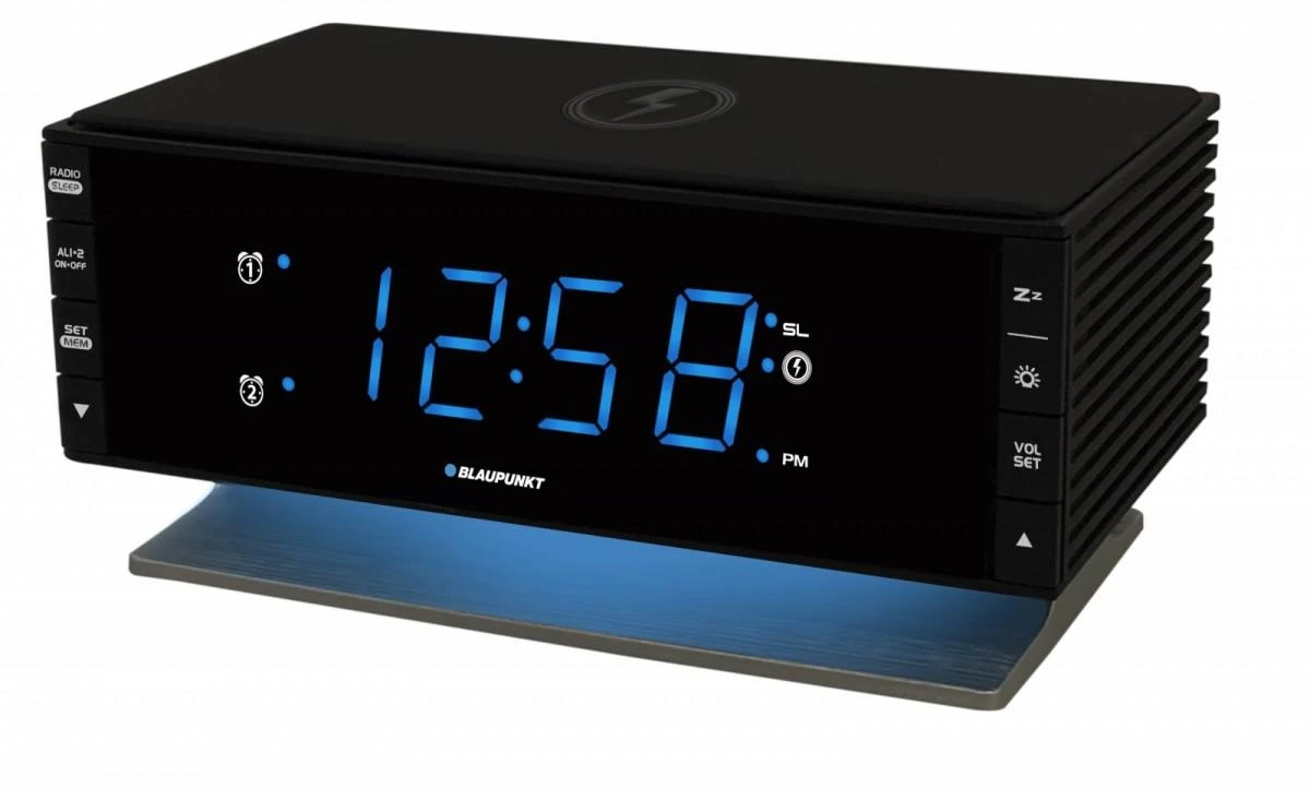 Radijas - Blaupunkt CR55CHARGE Skaitmeninis Laikrodis Juodas