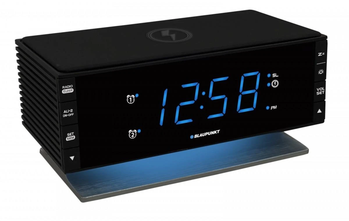 Radijas - Blaupunkt CR55CHARGE Skaitmeninis Laikrodis Juodas