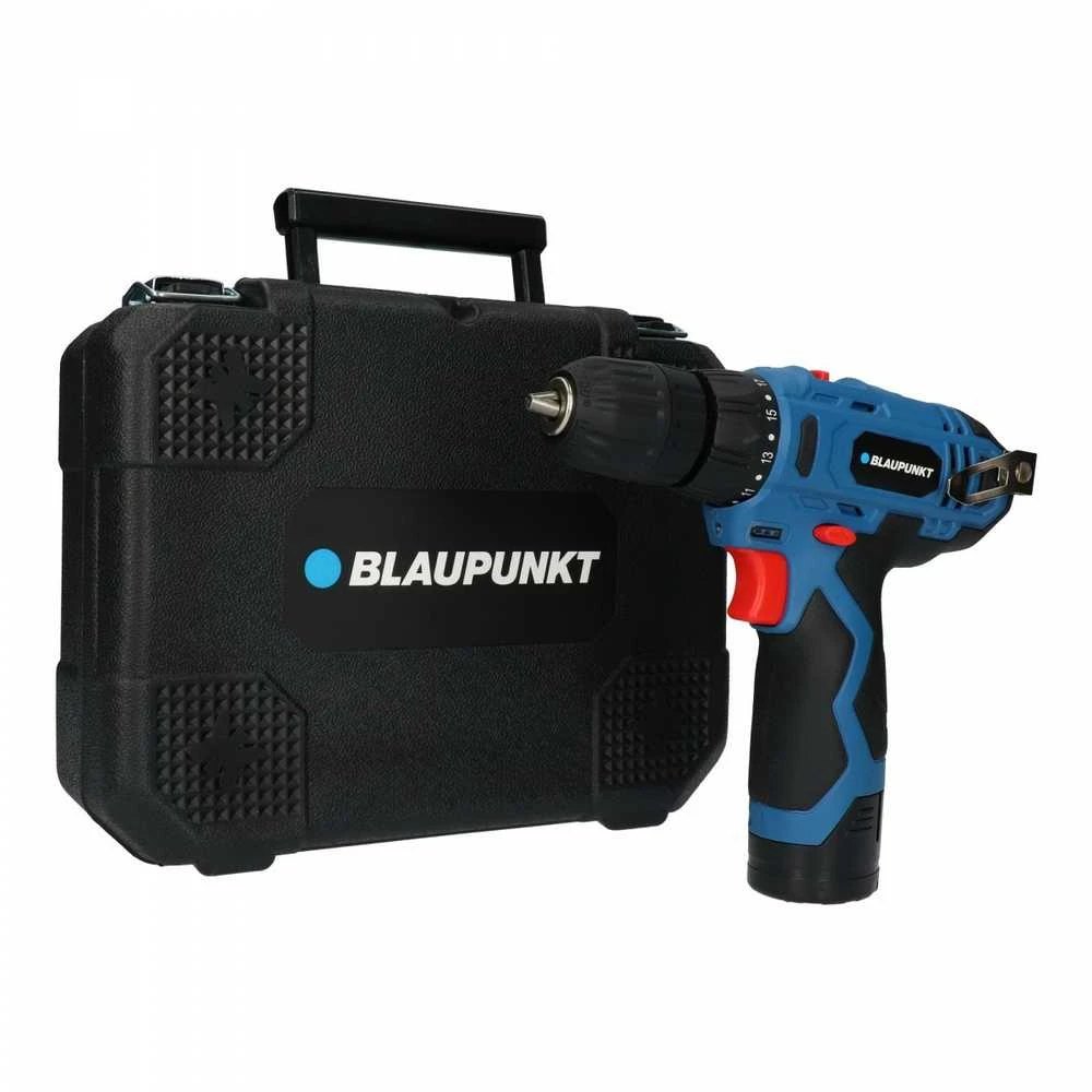 Blaupunkt CD3010 12V ličio jonų gręžtuvas/suktuvas (įkroviklis ir baterija yra komplekte)