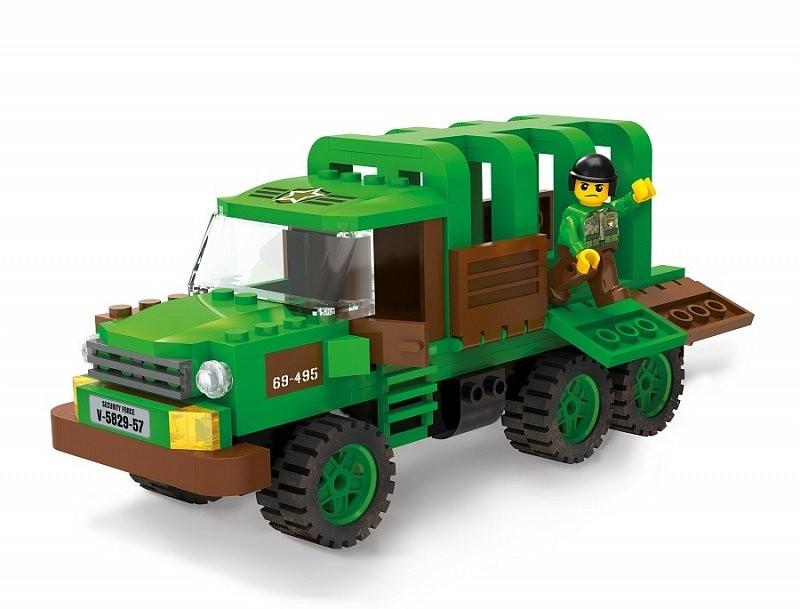 Icom Konstruktorius Blocki MyArmy Misija Džiunglės, KB0914, 210vnt.