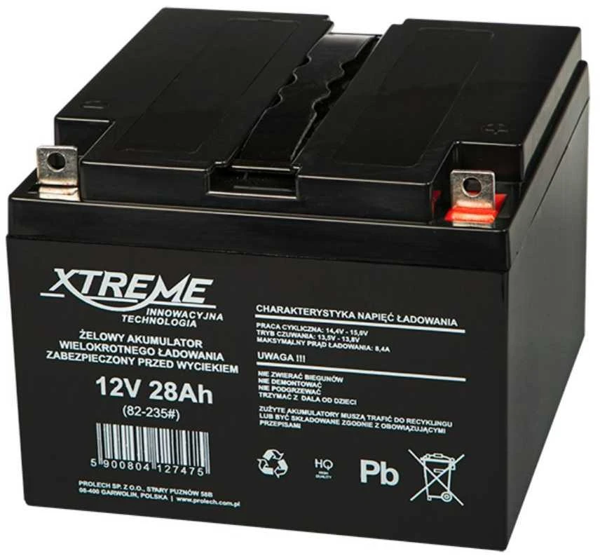 Blow Pūt Gelio baterija 12V 28Ah XTREME