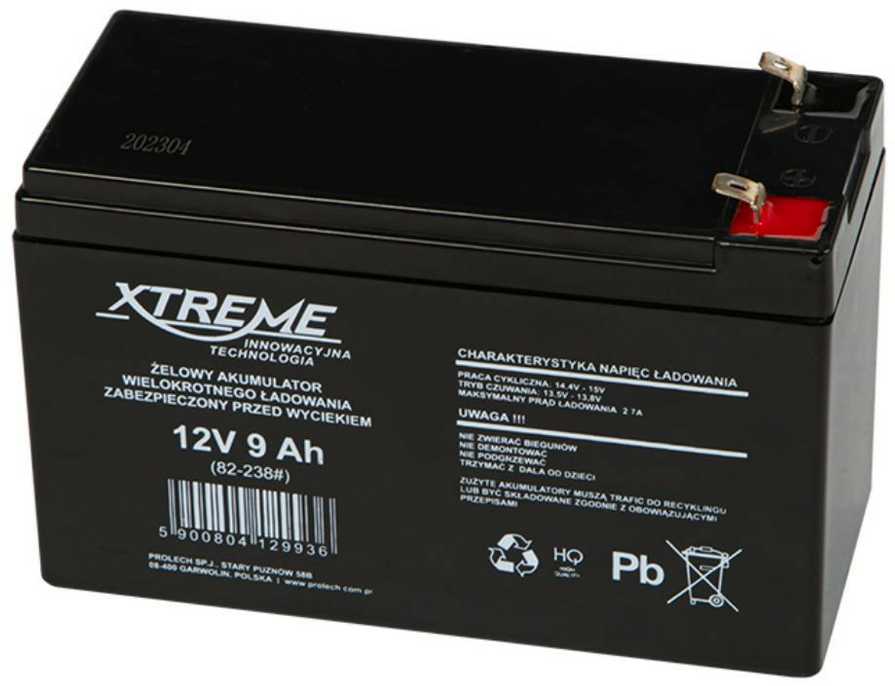 Blow Pūt Gelio baterija 12V 9Ah XTREME