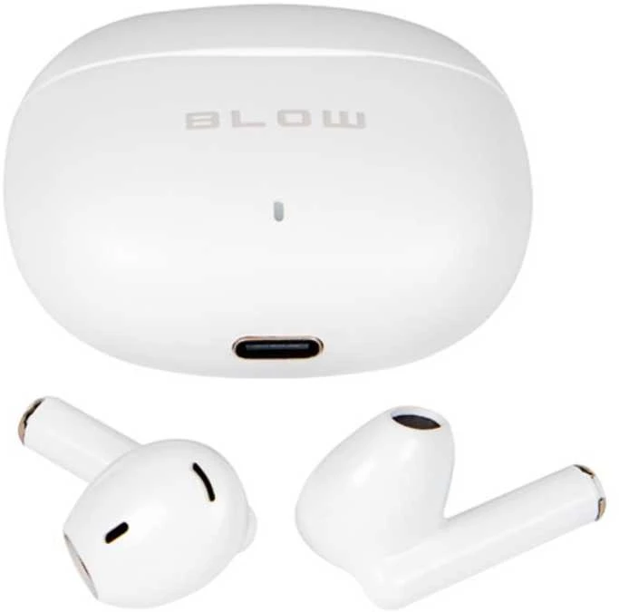 BLOW Earbuds ENC Baltas ausinės