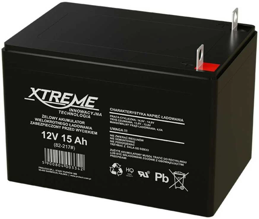 Švino akumuliatorius Blow Xtreme 82-217, 12 V, 15 Ah