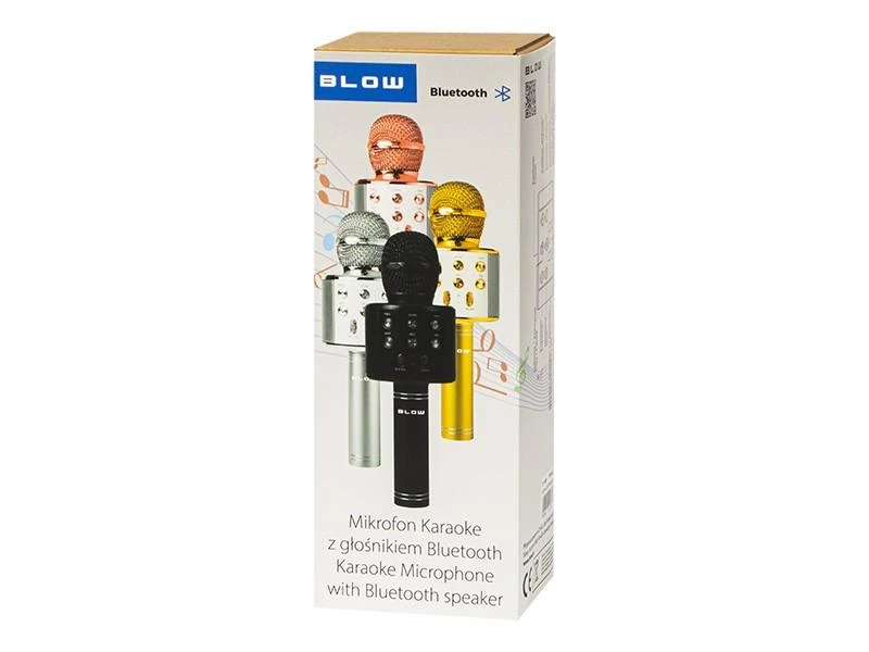 PRM402 BLOW auksinis karaoke mikrofonas