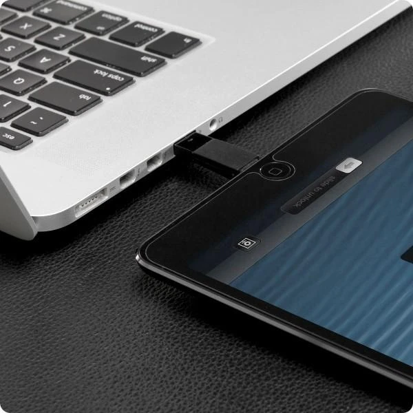 BlueLounge KII raktas microUSB įkroviklis juodas (KI-MC-BL)