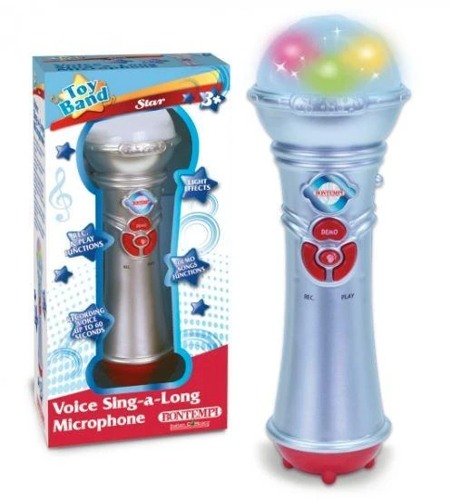 BONTEMPI karaoke mikrofonas su šviesos efektais, 41 2720
