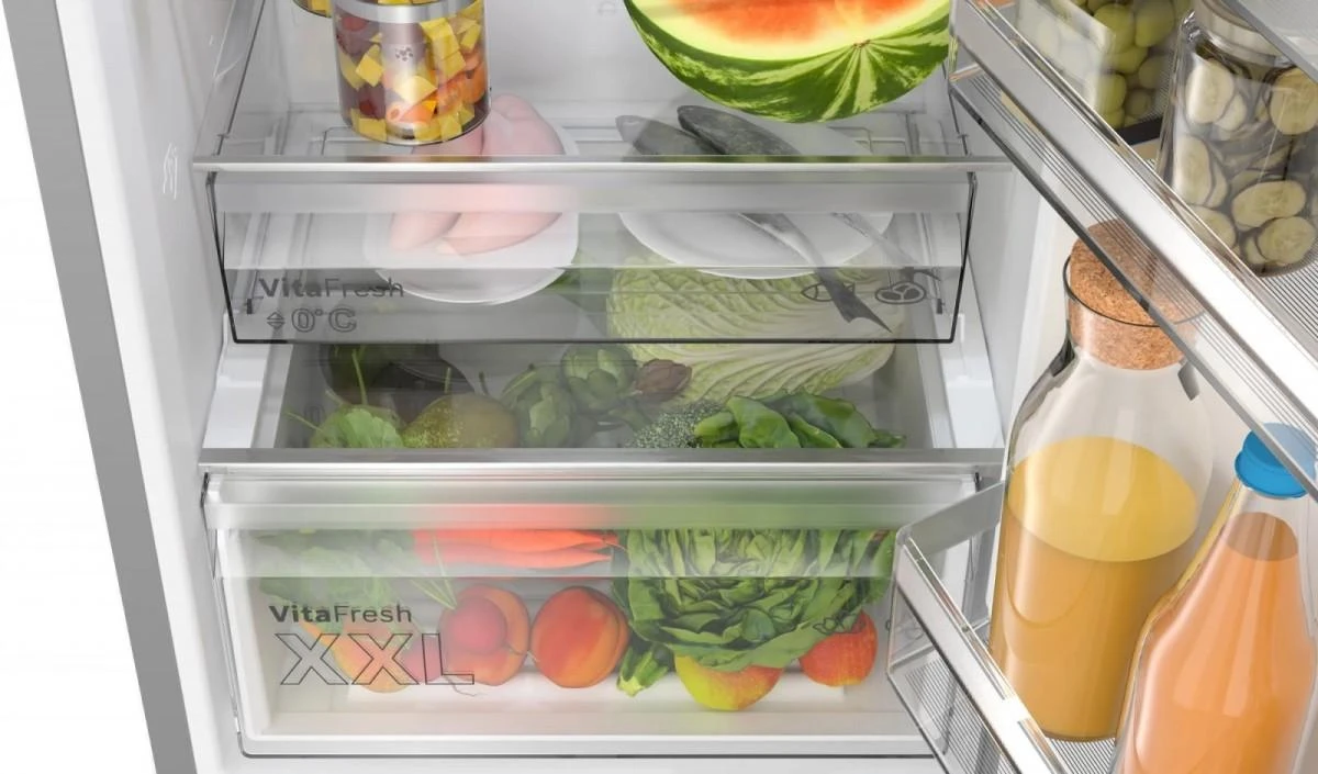 Šaldytuvas Bosch KGN362IDF Serie | 4, Laisvai statomas, 186 x 60 cm, inox-easyclean