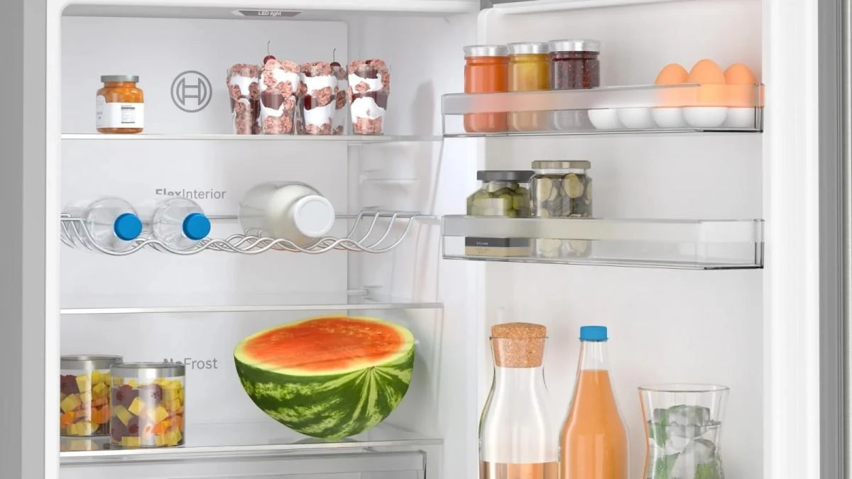 Šaldytuvas Bosch KGN362IDF Serie | 4, Laisvai statomas, 186 x 60 cm, inox-easyclean