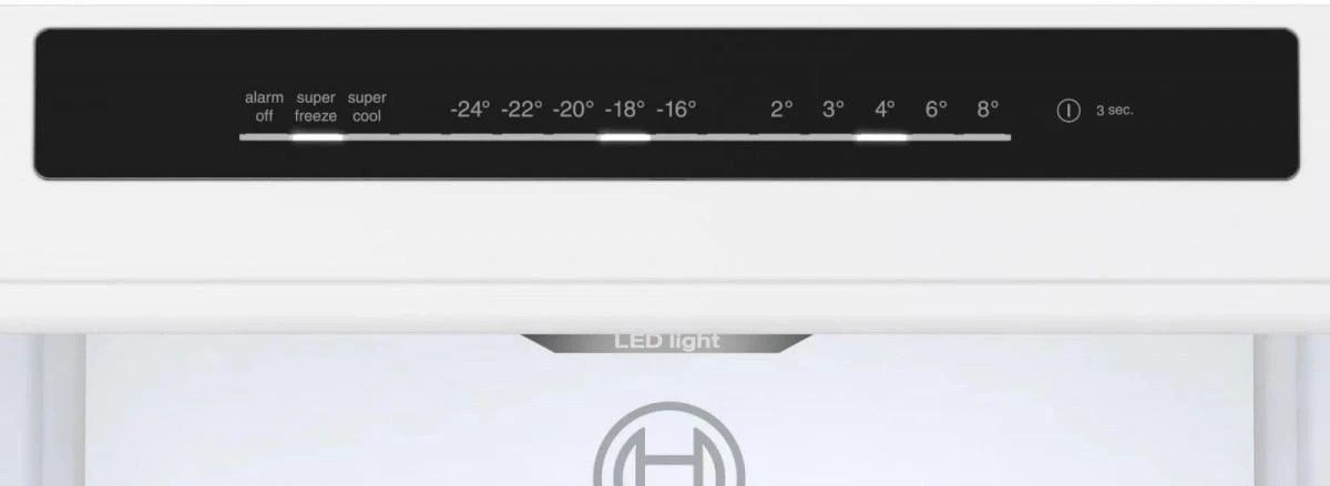Šaldytuvas Bosch KGN362IDF Serie | 4, Laisvai statomas, 186 x 60 cm, inox-easyclean