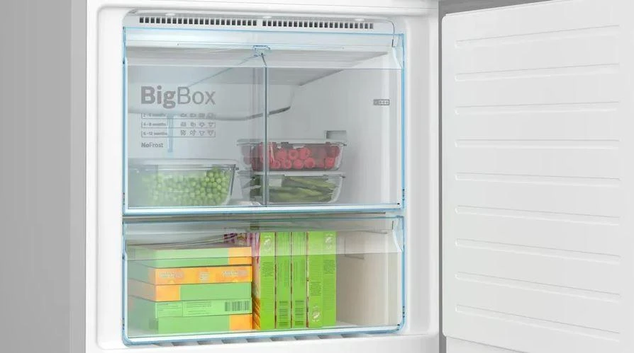 Šaldytuvas Bosch Serie 4 KGN56XLEB fridge-šaldiklis Freestanding 508 L E Nerūdijantis plienas