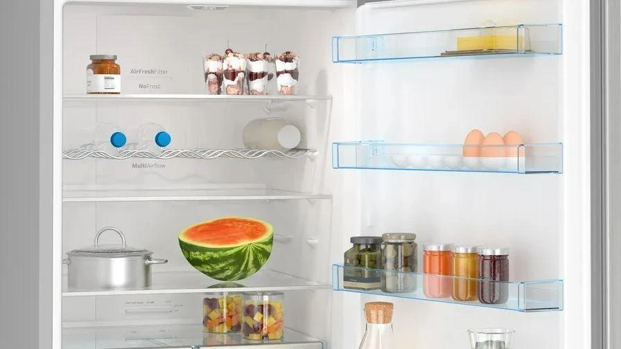 Šaldytuvas Bosch Serie 4 KGN56XLEB fridge-šaldiklis Freestanding 508 L E Nerūdijantis plienas