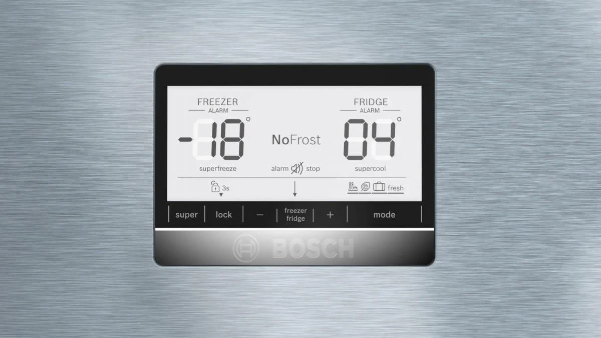 Šaldytuvas Bosch Serie 6 KGN86AIDR fridge-šaldiklis Freestanding 631 L D Nerūdijantis plienas