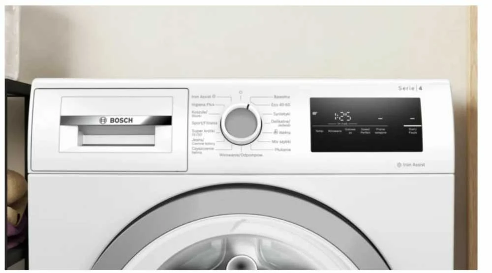 Bosch WAN2813APL Series 4 skalbimo mašina priekyje 8kg 1400 aps./min Baltas