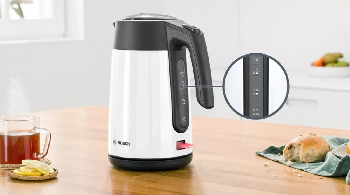 Elektrinis virdulys Bosch TWK7L461, baltos spalvos