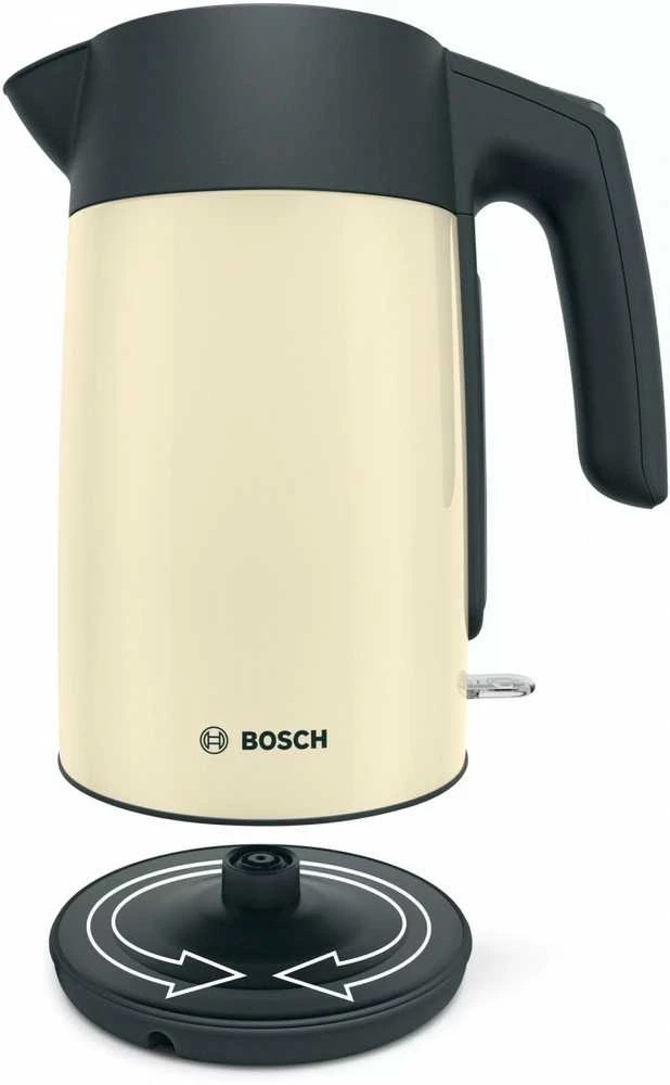 Elektrinis virdulys Bosch TWK7L467, kreminės spalvos