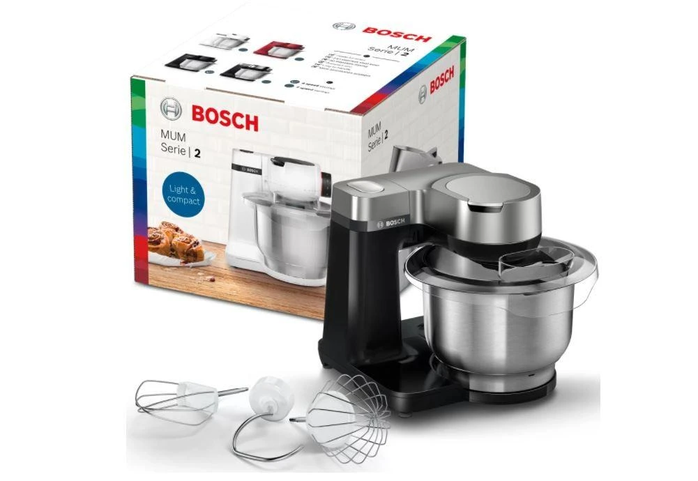 Virtuvinis kombainas Bosch Virtuvės kombainas MUM Serie | 2 900 W Juoda, Sidabrinis MUMS2VM00