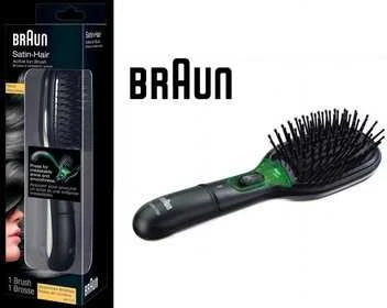 Plaukų džiovintuvas Braun | BR710 | Garantija 24 mėn. | Ion conditioning | Juodas/Žalias
