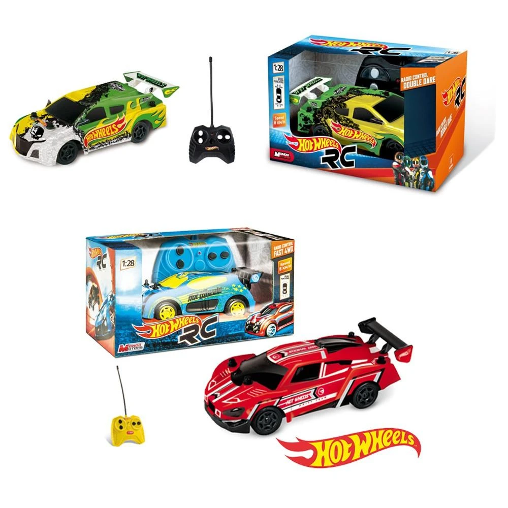 HOT WHEELS automodelis ASS. NAUJAS SCX12 R/C 1:28, 63253