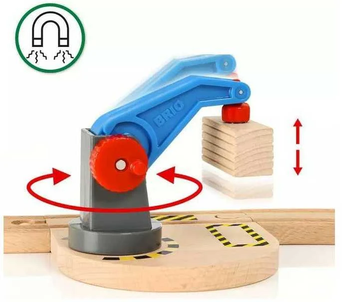 Ravensburger BRIO WORLD Geležinkelio rinkinys su keltuvu
