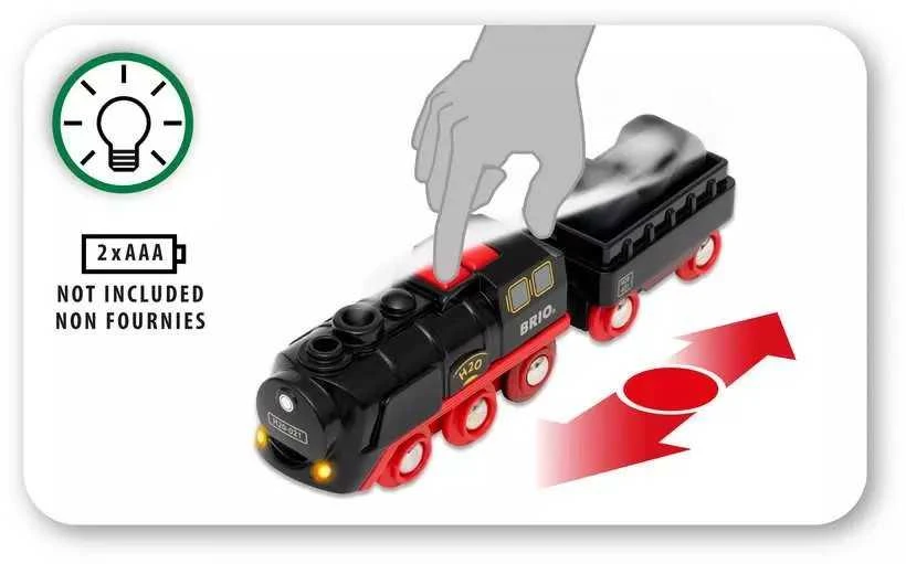 Brio Railway BRIO baterijomis valdomas garvežys, 33884