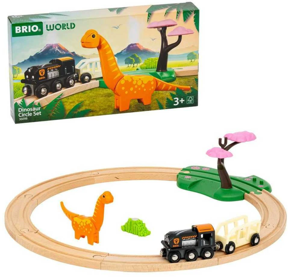 BRIO dinozaurų rinkinys apskritime, 36098