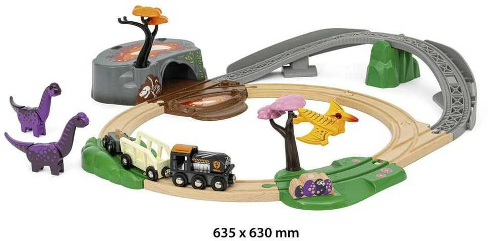 BRIO | WORLD Dinosaur Adventure Set, 36094