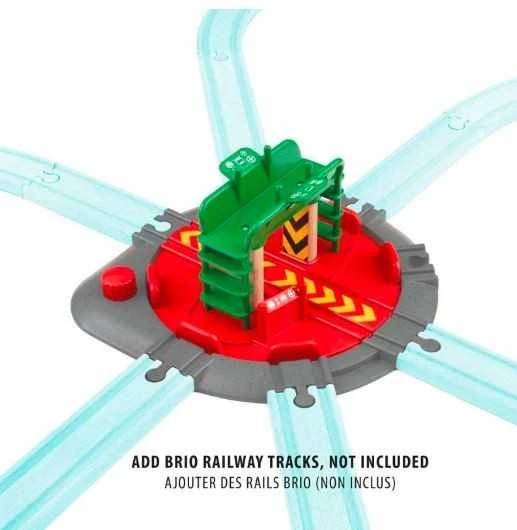 Konstruktorius BRIO World Turntable & Figure 33476