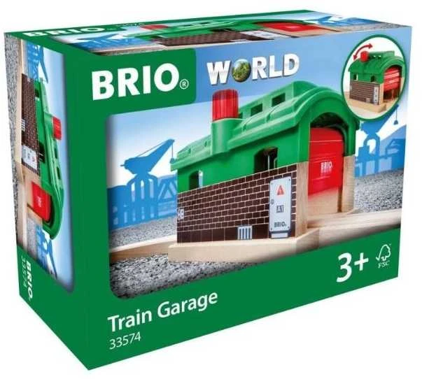 Ravensburger BRIO RAILWAY traukinio garažas, 33574000