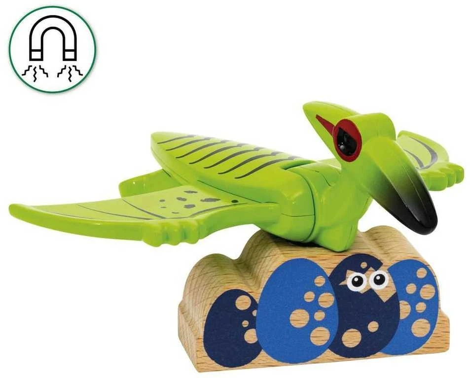 BRIO - Dinozaurų traukinys su baterijomis - 36096