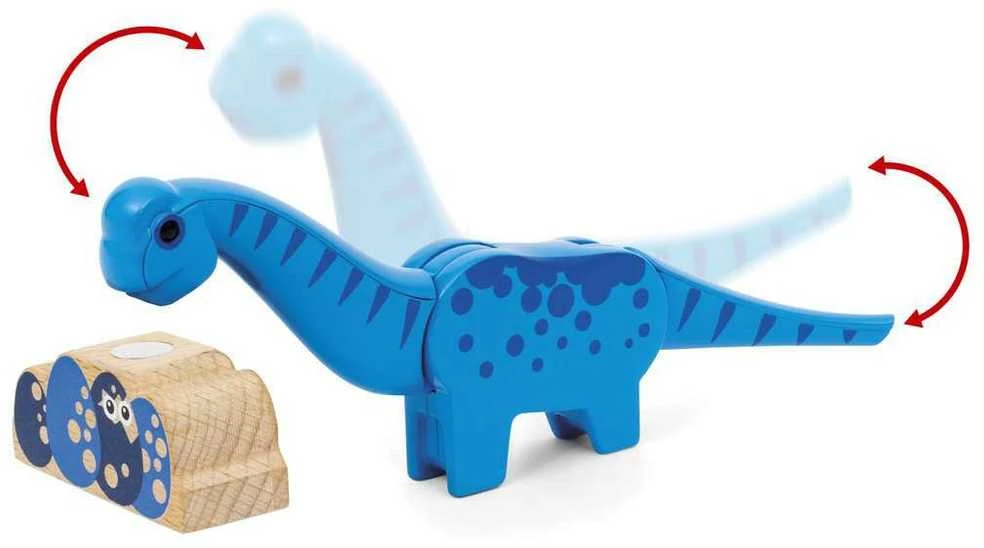 BRIO - Dinozaurų traukinys su baterijomis - 36096