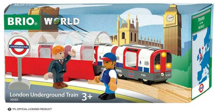 BRIO - Londono metro traukinys (Pasaulio traukiniai) - 36085